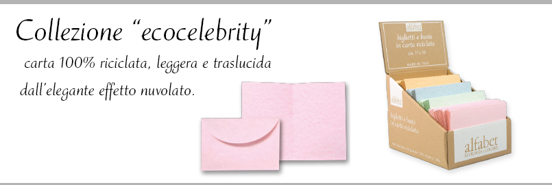 CARTA ECOCELEBRITY CARTA ECOCELEBRITY