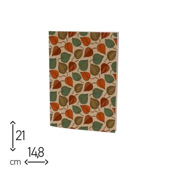 SPILLATI - 15X21 CM - 96 PAGINE RIGHE - FOGLIATA (COD. A1450)