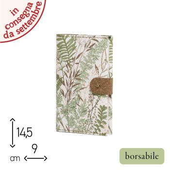 AGENDA BORSABILE SETTIMANALE 2027 - 9X14,5 CM - BOTANICA (COD. AA23)