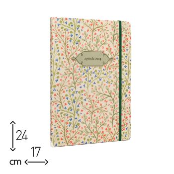 AGENDA SETTIMANALE MELLIE FLOWER 2024 - 17X24 CM  (cod. AE06) coming soon