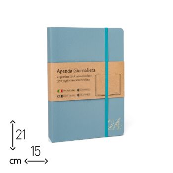 AGENDA GIORNALIERA AZZURRA ECOCUOIO 2024 - 15X21 CM (cod. AE11) coming soon