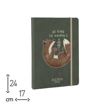 AGENDA SETTIMANALE BE KIND 2025 - 17x24 CM  (cod. AE35) 