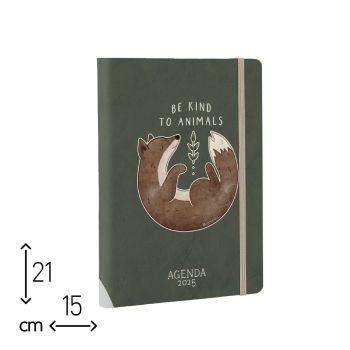 AGENDA GIORNALIERA BE KIND 2025 - 15X21 CM (cod. AE36)