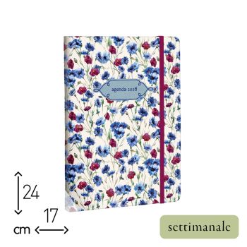 AGENDA SETTIMANALE 2026 - 17X24 CM - FLORENS (COD. AE64)