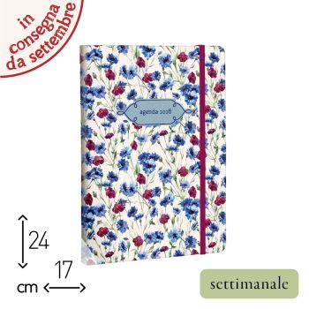 AGENDA SETTIMANALE 2026 - 17X24 CM - FLORENS (COD. AE64)