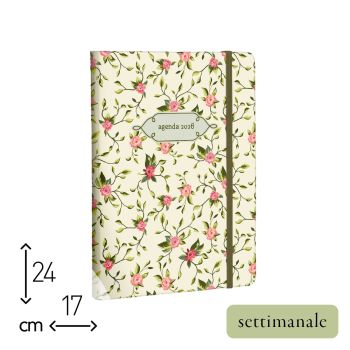 AGENDA SETTIMANALE 2026 - 17X24 CM - BELLIS (COD. AE65)