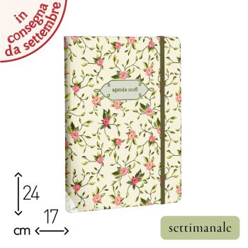 AGENDA SETTIMANALE 2026 - 17X24 CM - BELLIS (COD. AE65)