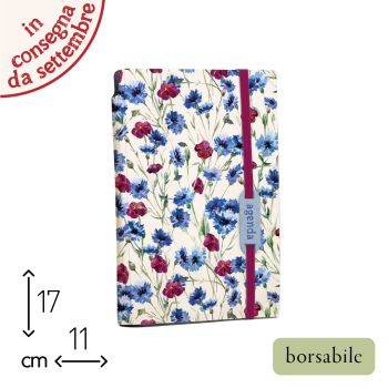 AGENDA BORSABILE SETTIMANALE 2026 - 11X17 CM - FLORENS (COD. AE84)