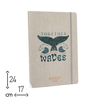 AGENDA SETTIMANALE ONDE WAVES 2024 - 17X24 CM  (cod. AG32) coming soon