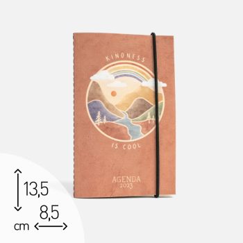 AGENDA TASCABILE SETTIMANALE 2023 "PAESAGGIO" - 8,5X13,5 CM (cod. AG47)