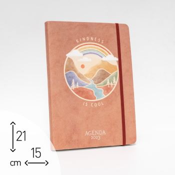 AGENDA GIORNALIERA 2023 "PAESAGGIO" - 15X21 CM (cod. AG77)