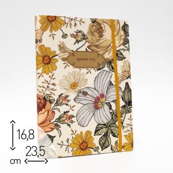 AGENDA SETTIMANALE 2023 "HIBISCO" - 23,5X16,8 CM (cod. AG93)
