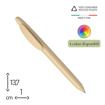 PENNA A SFERA ICON PURE IN PLASTICA RICICLATA (COD. CPR124)