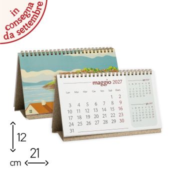 CALENDARIO DA TAVOLO ECODAYS 2027 - 12X21 CM (COD. CPR126)