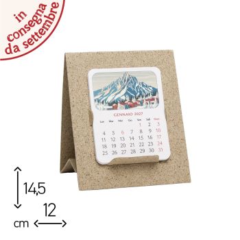CALENDARIO DA TAVOLO A SCHEDE ECODAYS 2027 - 14,5X12 CM (COD. CPR128)