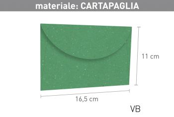 BUSTE MONOCOLORE - 11X16,5 - "CARTAPAGLIA" (cod. CR18)