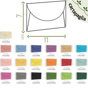 BUSTA CARTAPAGLIA - 7X11 CM (COD. CR20)