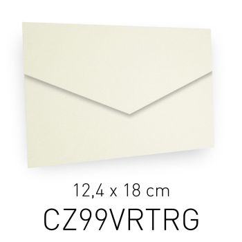 ECOTERRA AVORIO - BUSTA CON TASCA INTERNA - 12,4X18 CM (COD. CZ99VRTRG)