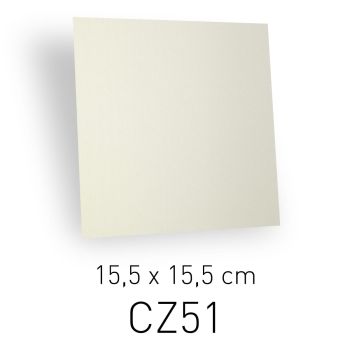 ECOTERRA AVORIO - BIGLIETTO SINGOLO - 15,5X15,5 CM (COD. CZ51)