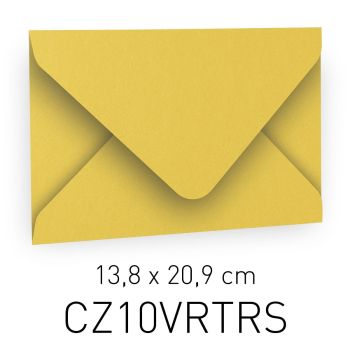 ECOTERRA GIALLO - BUSTA APERTA - 20,9X13,8 CM (COD. CZ10VRTRS)