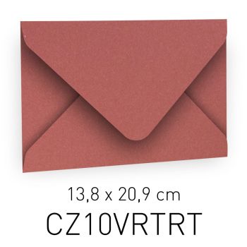 ECOTERRA ROSSO - BUSTA APERTA - 20,9X13,8 CM (COD. CZ10VRTRT)