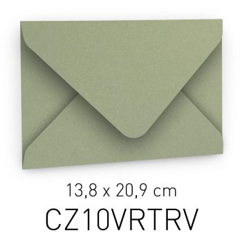 ECOTERRA VERDE - BUSTA APERTA - 20,9X13,8 CM (COD. CZ10VRTRV)