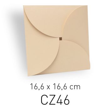 ECOTERRA CIPRIA - BUSTA CHIUSURA PETALO - 16,6X16,6 CM (COD. CZ46)