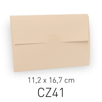 ECOTERRA CIPRIA - BUSTA CHIUSURA INCASTRO - 11,2X16,7 CM (COD. CZ41)