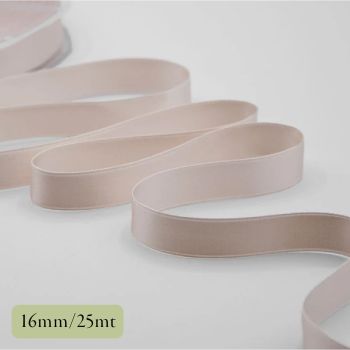 NASTRO DOPPIO RASO - 16 MM - ROSA CIPRIA (COD. NS02VR52)