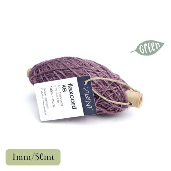 FLAXCORD XS 1 MM - 50 MT - LAVANDA (COD. NS04VR37)