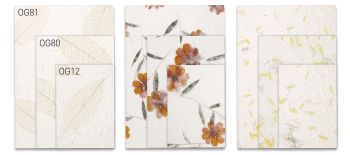 QUADERNO CARTONATO "BATIK" - NEUTRO - MEDIO (cod. OG80)