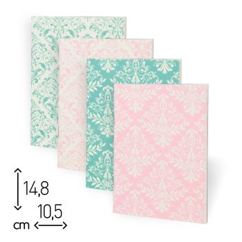 QUADERNO SPILLATO - 48 PAGINE DOTTED - 10,5X14,8 - SINFONIA N.1 CM(Cod. S106)