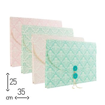 CARTELLINA CON NASTRINO SINFONIA N.1 (COD. S111)