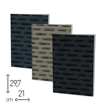QUADERNO CUCITO - 100 PAGINE RIGHE - 21X29,7 cm - STILOLINEA (cod. SL02) 