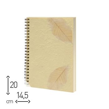 BLOCCO SKETCH BOOK SPIRALATO - BATIK - 160 PAGINE NEUTRE - 14,5X20 CM (cod. TS06)