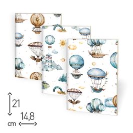 Quaderno A5 Mr. Wonderful, 48 Fogli A Righe, Copertina Blu Con Griglia Orario, Carta FSC