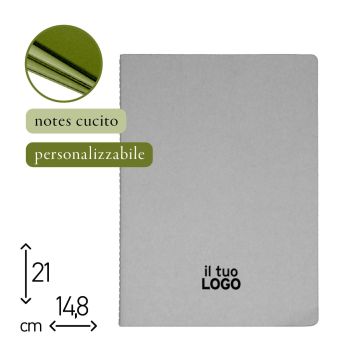 NOTES CUCITO - 14,8X21 CM - PERSONALIZZABILE (COD. PR46)