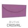 CARTAPAGLIA LILLA - BUSTA - 11X22 CM (COD. CR05VRL)