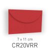 CARTAPAGLIA ROSSO - BUSTA - 7X11 CM (COD. CR20VRR)