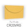 CARTAPAGLIA GIALLO - BUSTA - 7X11 CM (COD. CR20VRG)