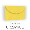 CARTAPAGLIA GIALLO LIMONE - BUSTA - 7X11 CM (COD. CR20VRGL)