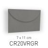 CARTAPAGLIA GRIGIO - BUSTA - 7X11 CM (COD. CR20VRGR)