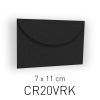 CARTAPAGLIA NERO - BUSTA - 7X11 CM (COD. CR20VRK)