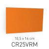 CARTAPAGLIA MANDARINO - BIGLIETTO SINGOLO - 10,5X15,5 CM (COD. CR25VRM)