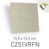 BIGLIETTO SINGOLO - 15,5X15,5 CM - CARTA FIENO (COD. CZ51VRFN)