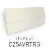 ECOTERRA AVORIO - BUSTA FOLLOWER - 9,6X21 CM (COD. CZ54VRTRG)