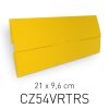 ECOTERRA GIALLO - BUSTA FOLLOWER - 9,6X21 CM (COD. CZ54VRTRS)