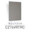 ECOTERRA GRIGIO - BIGLIETTO PARIGI - 18,3X11,5 CM (COD. CZ76VRTRC)