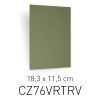 ECOTERRA VERDE - BIGLIETTO PARIGI - 18,3X11,5 CM (COD. CZ76VRTRV)