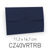 ECOTERRA BLU - BUSTA CHIUSURA INCASTRO - 11,2X16,7 CM (COD. CZ40VRTRB)